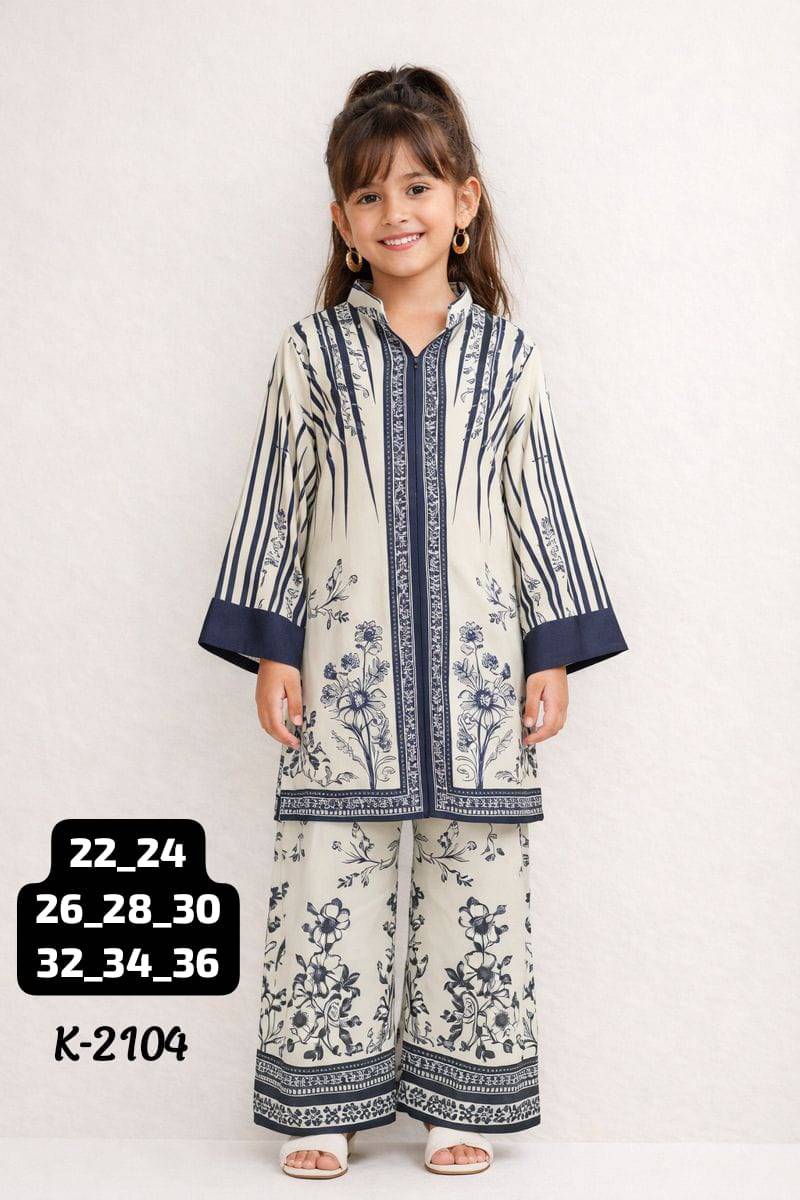 K-999 Kids Collection By Fashid Beautiful Festive Suits Stylish Colorful Fancy Casual Wear Premium Imported Mal Satin Stitched Dresses At Wholesale Price
